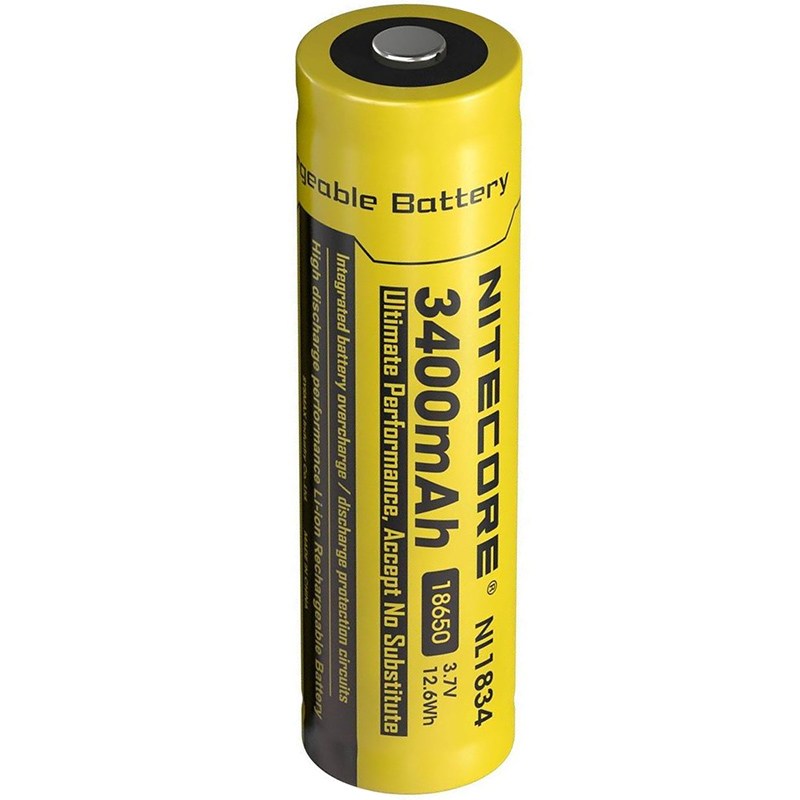 NL1834 Li-ion akkumulátor (18650 méret/ 3400 mAh)