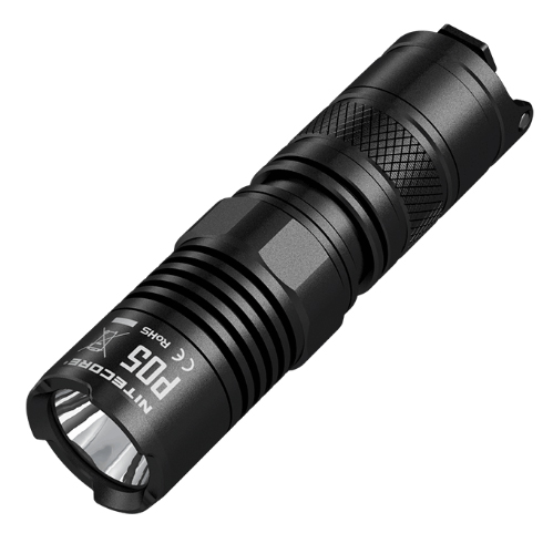 P05 Precise elemlámpa, fekete