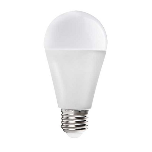 E27 LED lámpa (15W/200°) Körte - meleg fehér