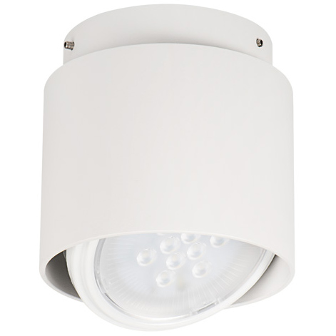 Falon kívüli mennyezeti spot lámpatest Sonor, kerek (12 Volt, AR111) fehér