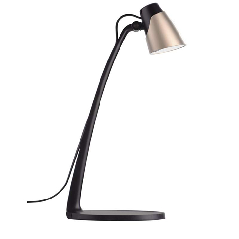- GLORY asztali LED lámpa (4.5W) fekete-pezsgő, természetes fehér