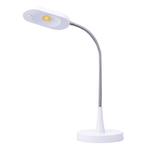 - HOME asztali LED lámpa (6W) fehér, hideg fehér, 5000K
