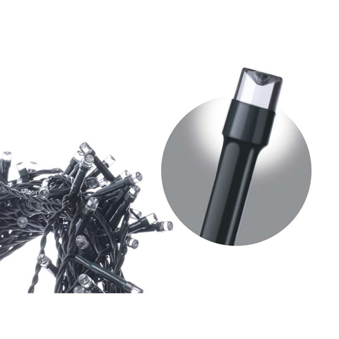 Karácsonyi LED fényfüzér (10W/192 LED) Hideg fehér, kültéri