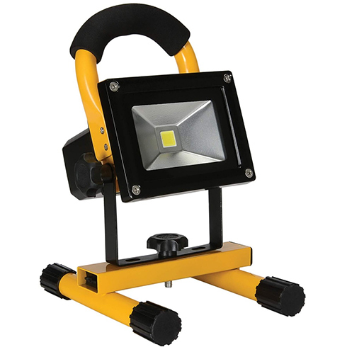 Akkus LED reflektor (10W/120°) Semleges fehér