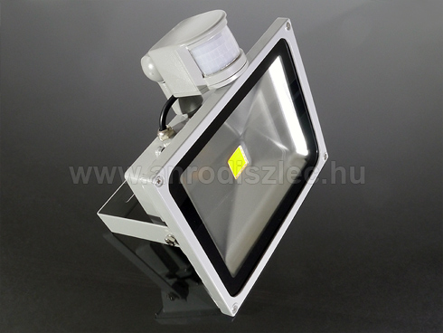 30W LED reflektor - COB LED (Mozgásérzékelős) Hideg fehér