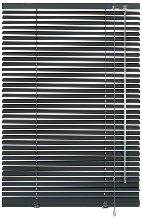 Alumínium reluxa, 25 mm-es lamellával (antracit) 50x175 cm