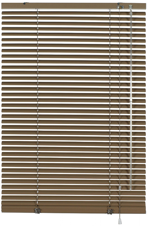 Alumínium reluxa, 25 mm-es lamellával (mokka) 70x175 cm