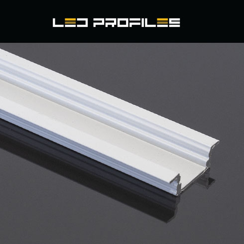 Recessed 1 alu profile - LP301W