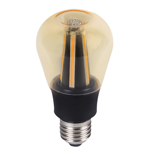 LED lámpa E27 (8W/300°) Körte - meleg fehér