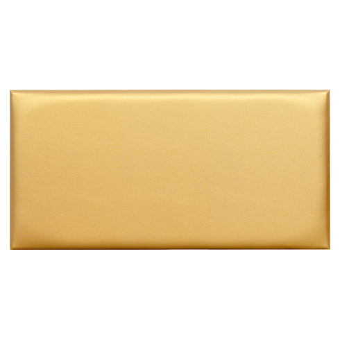 Exkluzív bőrpanel, bőr falpanel: Arany Kaiman-1001 (12,5x25 cm)