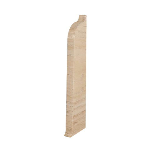 Végzáró elem Vigo 6 cm-es parkettaszegélyléchez: Vermont tölgy (1 jobb + 1 bal)