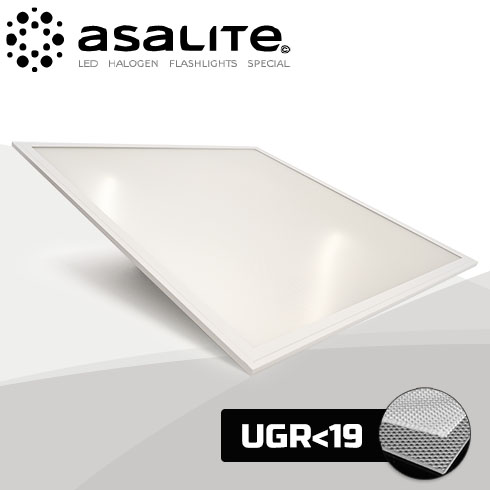 LED panel (600 x 600 mm) 40W - UGR19, természetes fehér