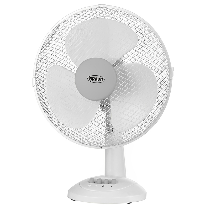 Asztali ventilátor, fehér (40 Watt)  B-4692