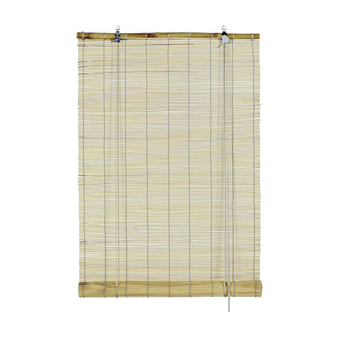 Bambusz roló, natúr, ablakra: 120x160 cm