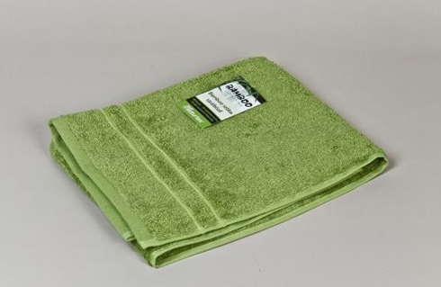 Bambuszos törölköző (50 x 100 cm) - Lime, zöld