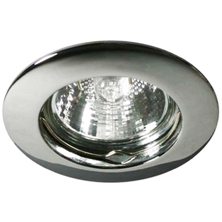 Besüllyeszthető spot, kör fix Vidi CTC-5514 króm