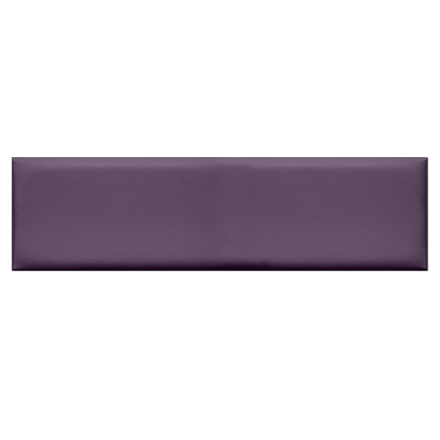 Ágytámla - fejvég bőrpanelből - Inka 890 Lila (25 x 100 cm)