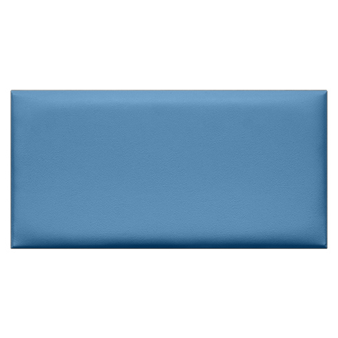 Kerma bőr falpanel, bőrpanel, Arden-507 Olajkék (25x50 cm)
