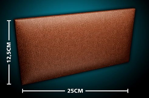 Kerma - Bőrpanel 12,5x25 cm (Egyedi szín)