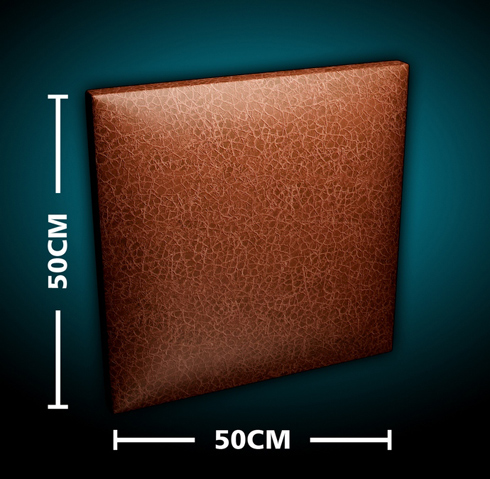 Kerma - Bőrpanel 50x50 cm (Egyedi szín)