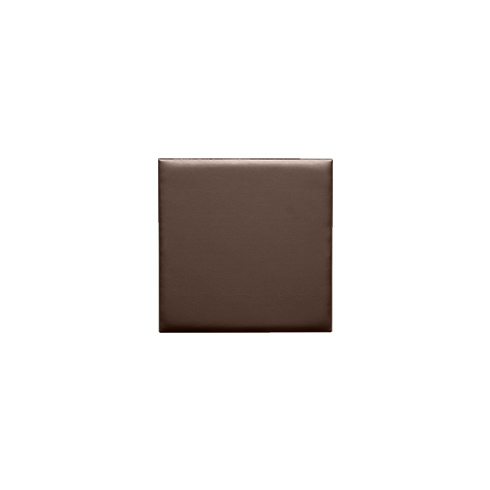 Bőr falpanel, bőrpanel, Kaiman-210 Umbrabarna (12,5x12,5 cm)