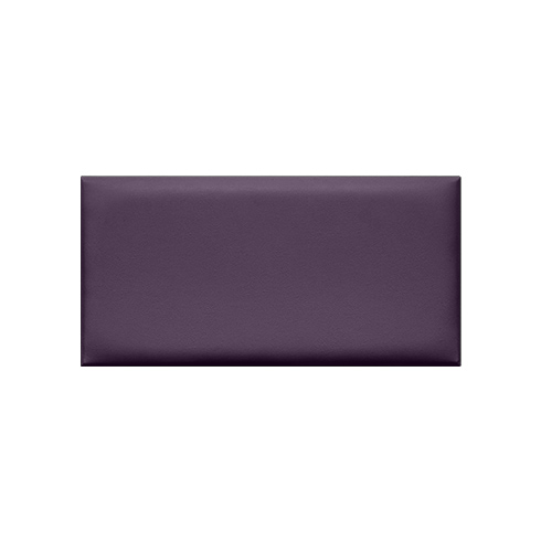 Bőr falpanel, bőrpanel, Inka 890 Lila (12,5x25 cm)