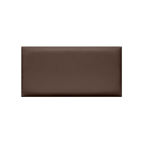 Bőr falpanel, bőrpanel, Kaiman-210 Umbrabarna (12,5x25 cm)