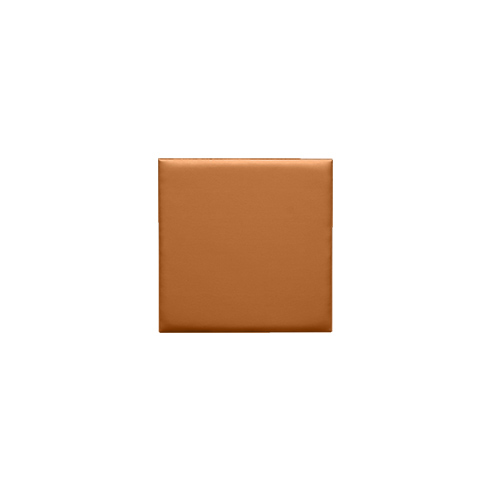 Bőr falpanel, bőrpanel, Kaiman-509 Karamellbarna (12,5x12,5 cm)