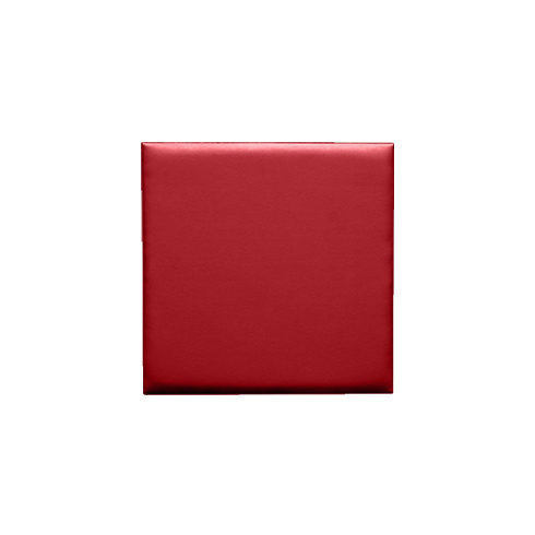 Bőr falpanel, bőrpanel, Inka 805 Vörös (25x25 cm)