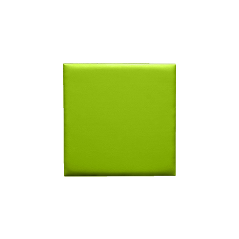 Bőr falpanel, bőrpanel, Inter-18020 Zöldcitrom (25x25 cm)
