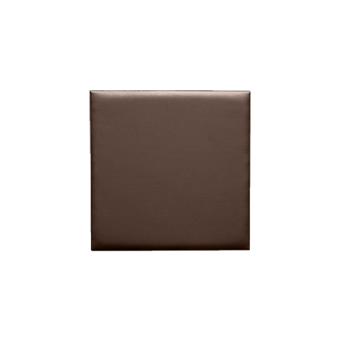 Bőr falpanel, bőrpanel, Kaiman-210 Umbrabarna (25x25 cm)