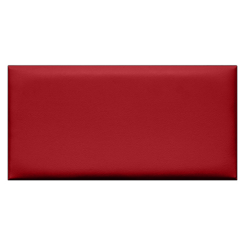 Bőr falpanel, bőrpanel, Inka 805 Vörös (25x50 cm)