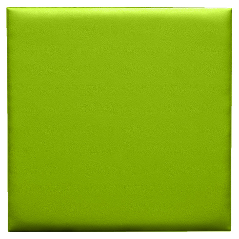 Bőr falpanel, bőrpanel, Inter-18020 Zöldcitrom (50x50 cm)