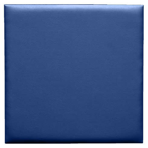 Bőr falpanel, bőrpanel, Inter-18011 Indigókék (50x50 cm)