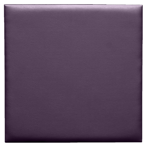 Bőr falpanel, bőrpanel, Inka 890 Lila (50x50 cm)