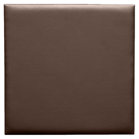 Bőr falpanel, bőrpanel, Kaiman-210 Umbrabarna (50x50 cm)