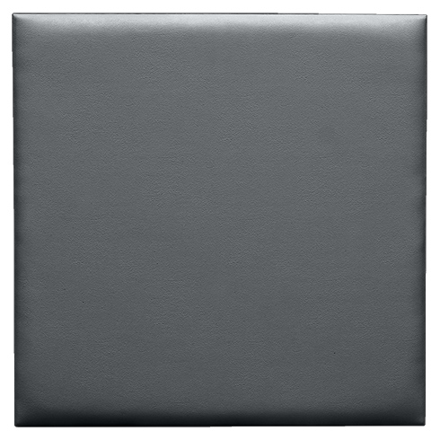 Kerma bőr falpanel, bőrpanel, Kaiman-45 Palaszürke (50x50 cm)
