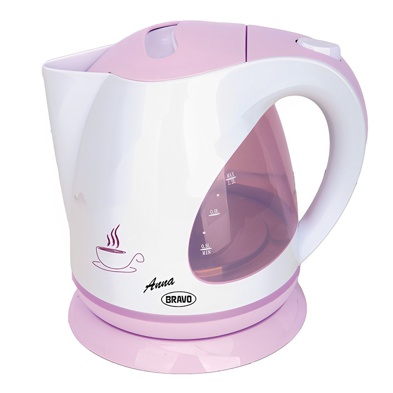 Vízforraló Anna 1.2 literes, 2200 W - fehér-lila (B-4365)