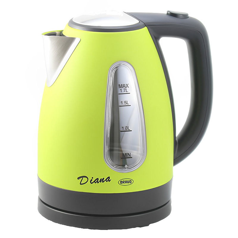 Vízforraló Diana 1.7 literes, 2200 W - Pasztell zöld (B-4360)