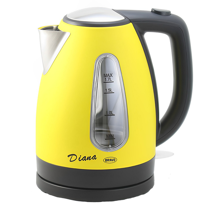 Vízforraló Diana 1.7 literes, 2200 W - Sárga (B-4360)
