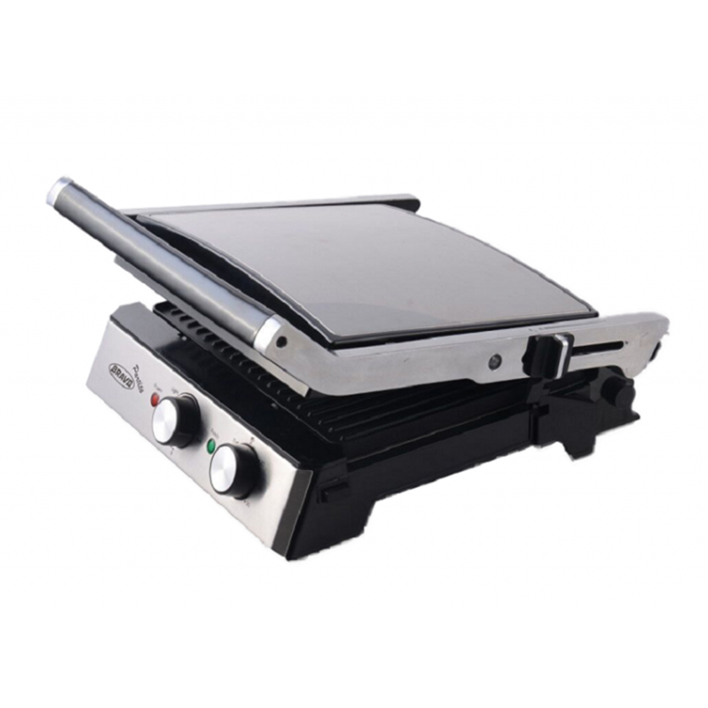 Elektromos grill Partito (2000 W) tapadásmentes, állítható hőmérséklet - (B-4718)