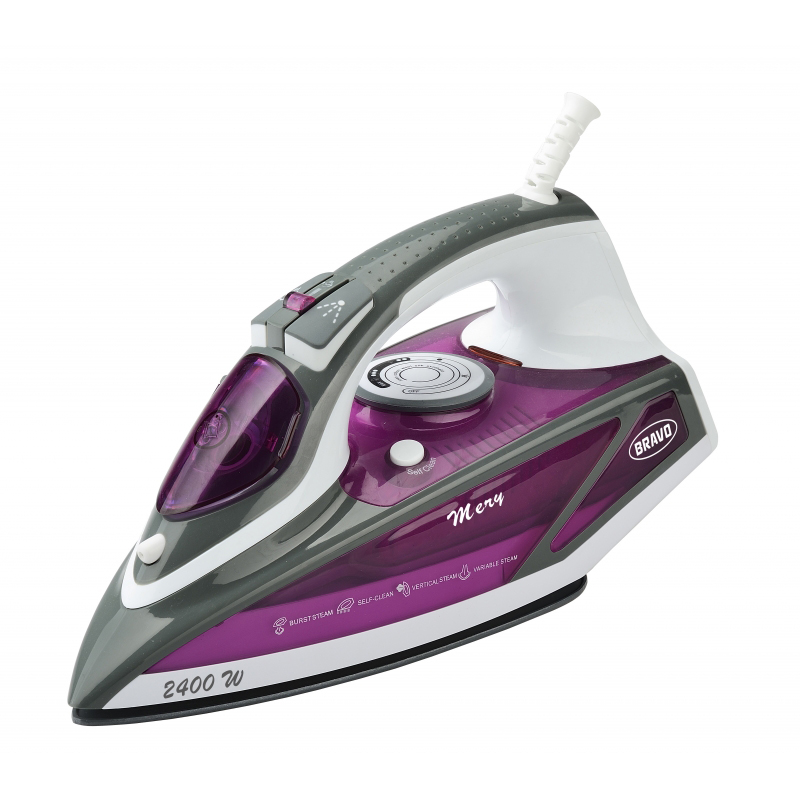 Gőzölős vasaló Mery (2400 W) lila - (B-4525)