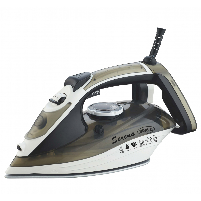 Gőzölős vasaló Serena (3000 W) szürke - (B-4813)