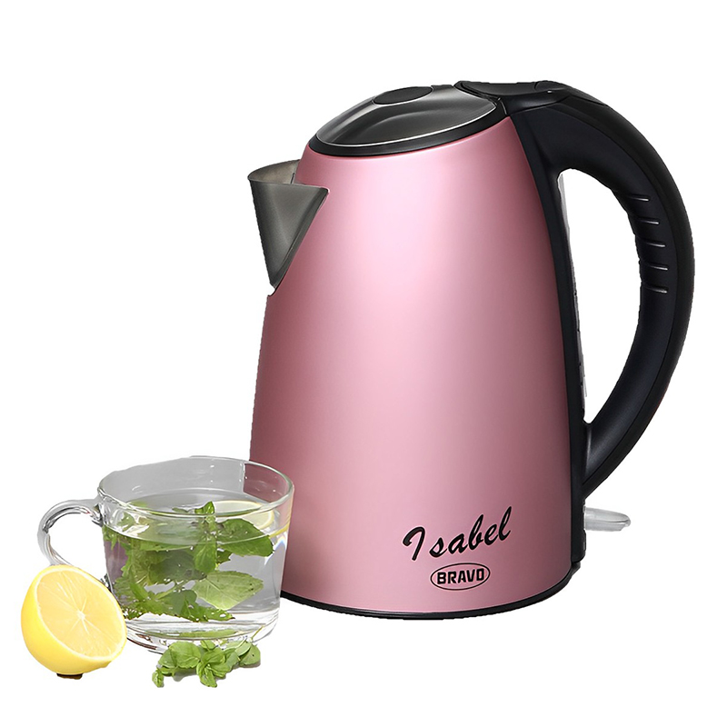 Vízforraló Isabel 1.8 literes, 2000 W - Rózsaszín (B-4426)