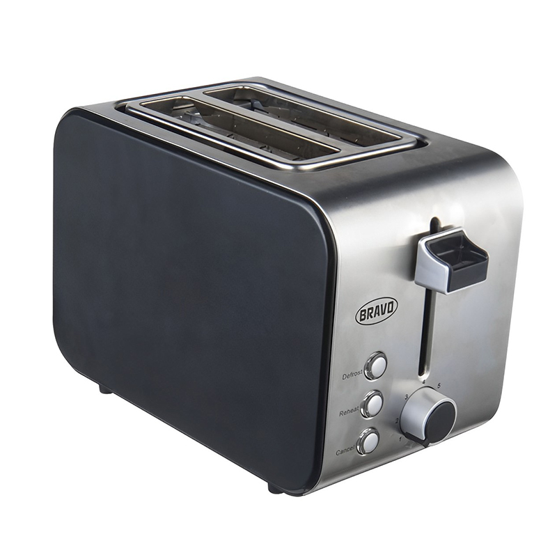 Kenyérpirító 950 W - rozsdamentes acél (B-4638)