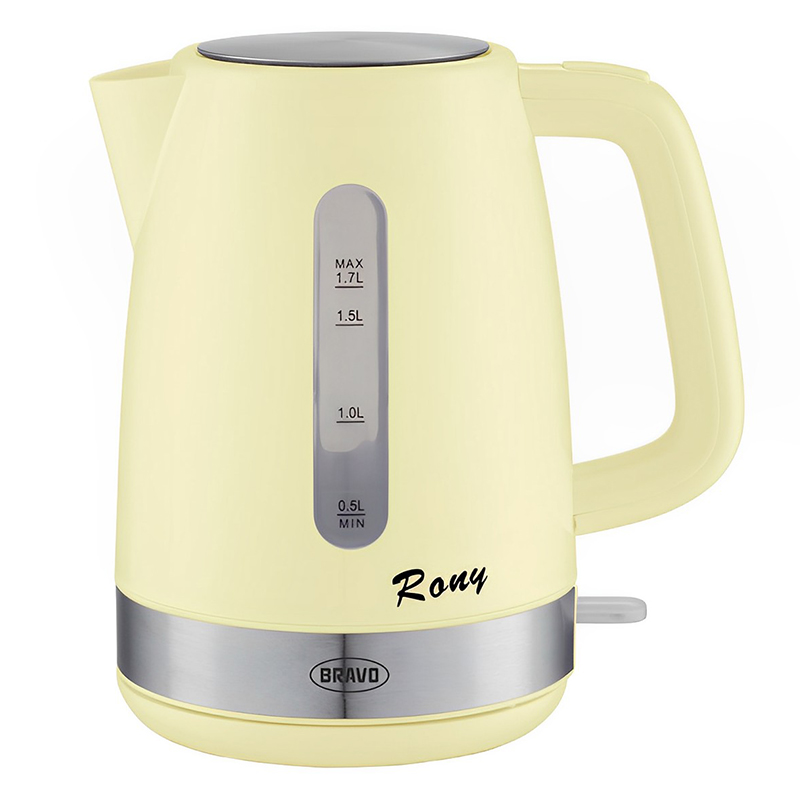 Vízforraló Rony 1.7 literes, 2200 W - Sárga (B-4777)