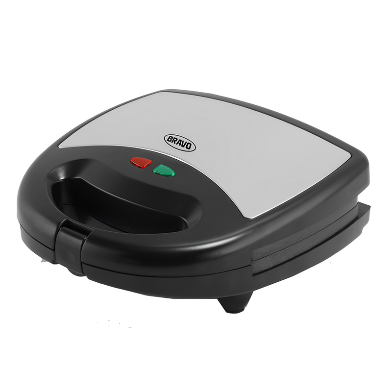 Szendvicssütő (800 W) - négyzet alakú szendvicshez (B-4214)
