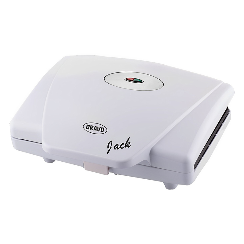 Szendvicssütő Jack (750 W) fehér - négyzet alakú szendvicshez (B-4822)