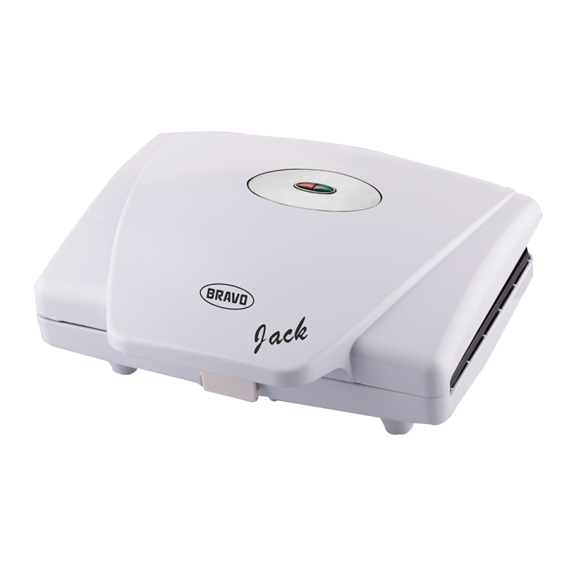 Szendvicssütő Jack (750 W) fehér - háromszög alakú szendvicshez (B-4822)