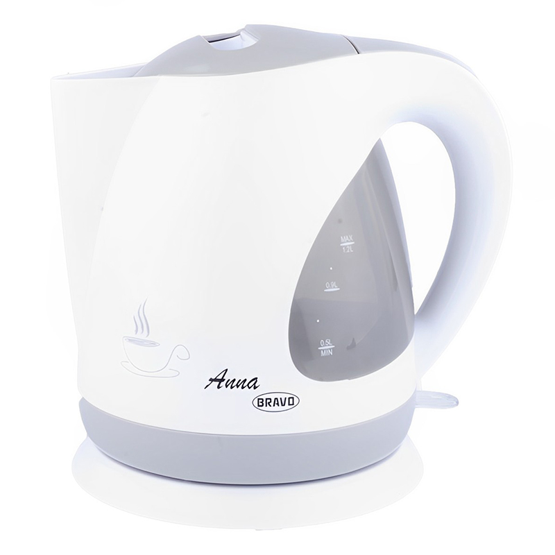 Vízforraló Anna 1.2 literes, 2200 W - fehér-szürke (B-4365)